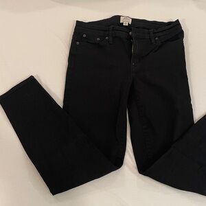 J. Crew skinny black jeans